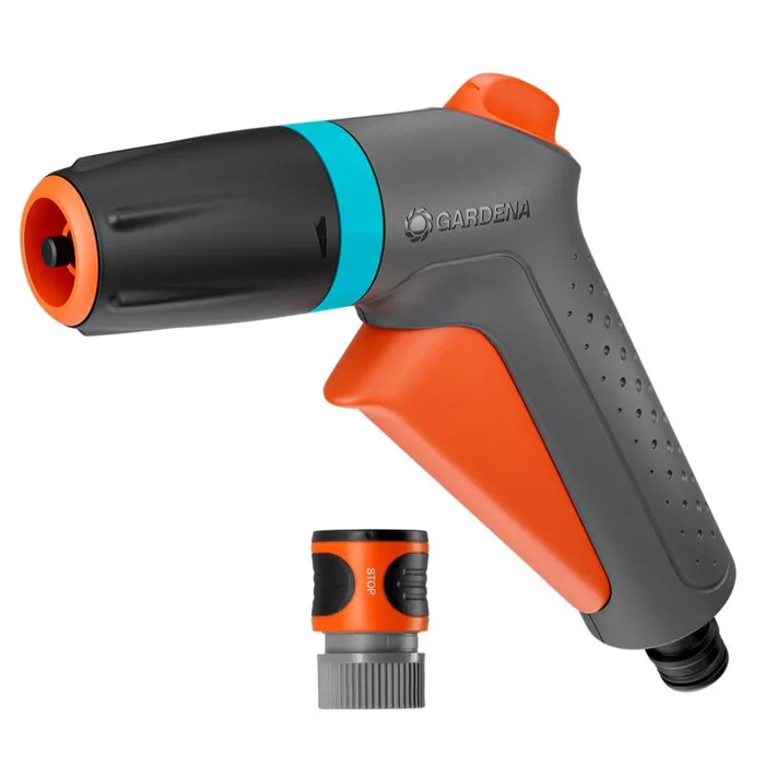 Gardena 2 Pattern Adjustable Twist Metal Spray Nozzle