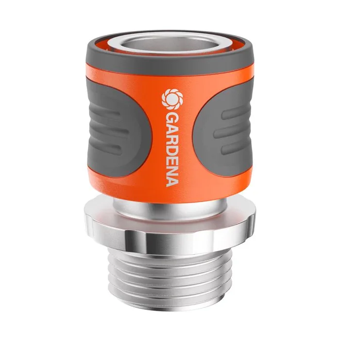 Gardena 3/4 in. Metal Threaded Male/Female Hose Connector