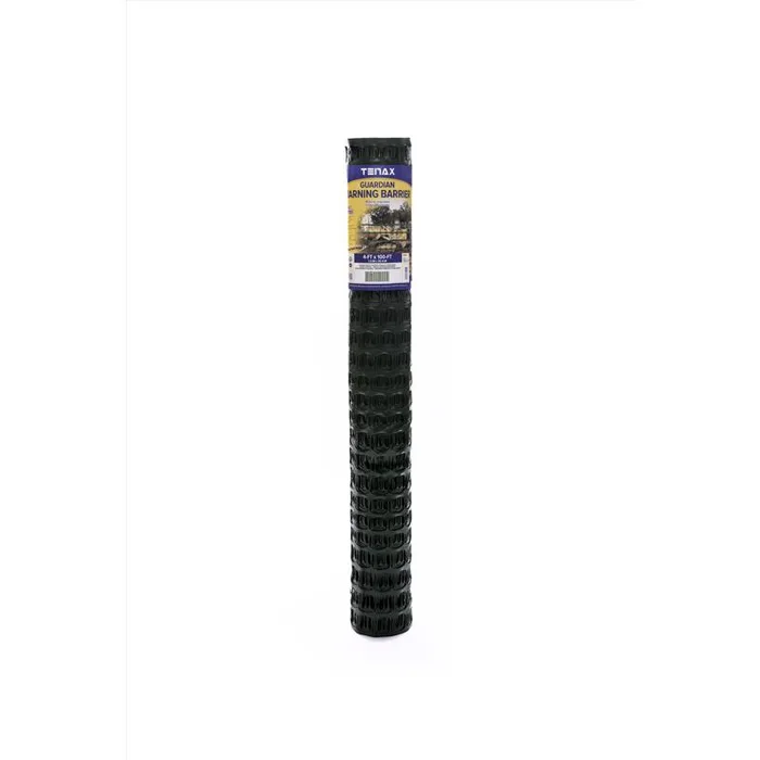 Tenax 4 ft. H X 100 ft. L Polyethylene Guardian Warning Barrier Green