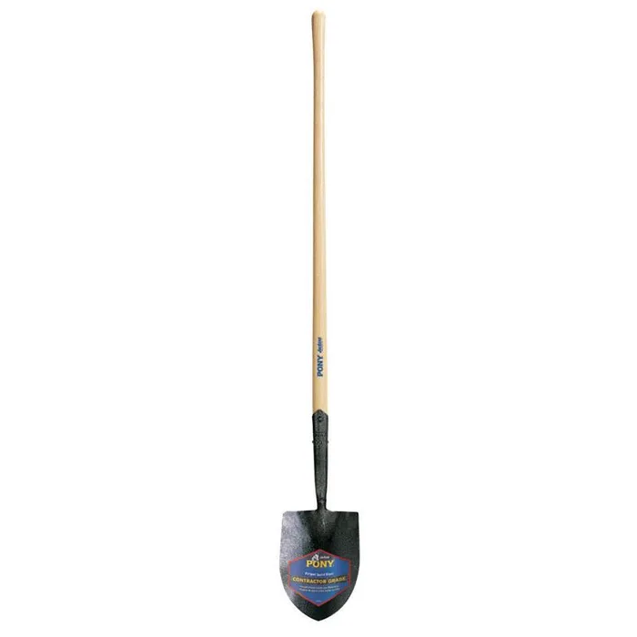 Jackson J-450 56 in. Steel Scoop Irrigation Shovel Wood Handle