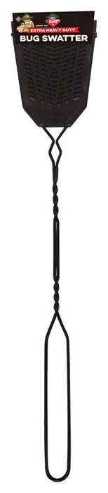 Enoz Sergeant Swat Black Plastic Fly Swatter (Pack of 24)