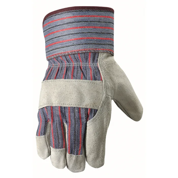 Wells Lamont Men's Work Gloves Gray One Size Fits All 1 pair