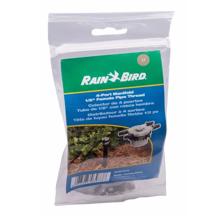 Rain Bird 4 ports Drip Irrigation Manifold (Pack of 10)