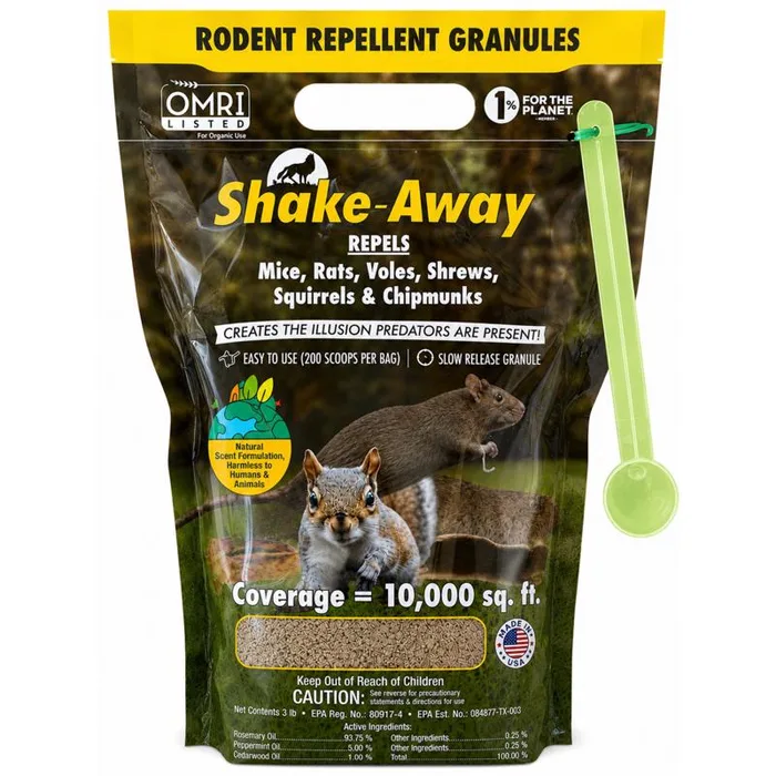 Shake-Away Animal Repellent Granules For Rodents 5 lb