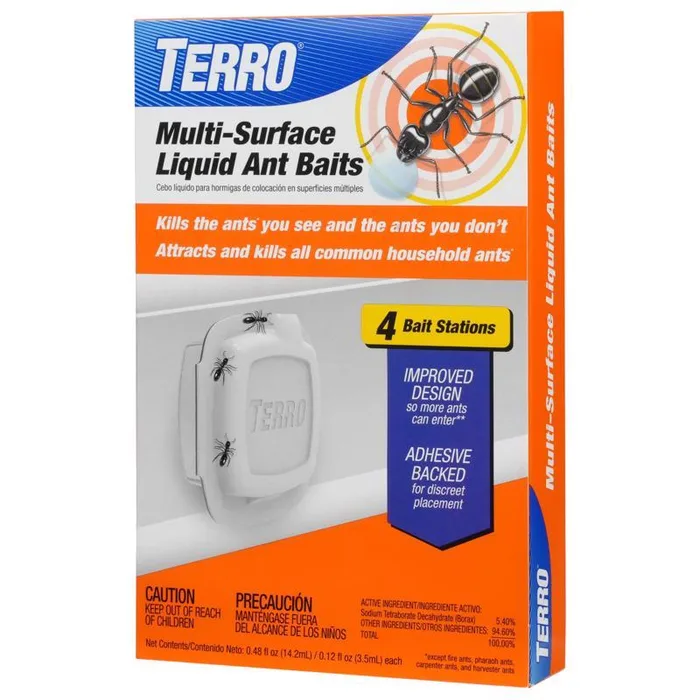 TERRO Ant Bait Station 4 pk (Pack of 5)