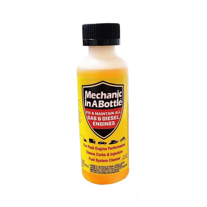 Mechanic In A Bottle Diesel/Gasoline Fuel Treatment 4 oz (Pack of 12)