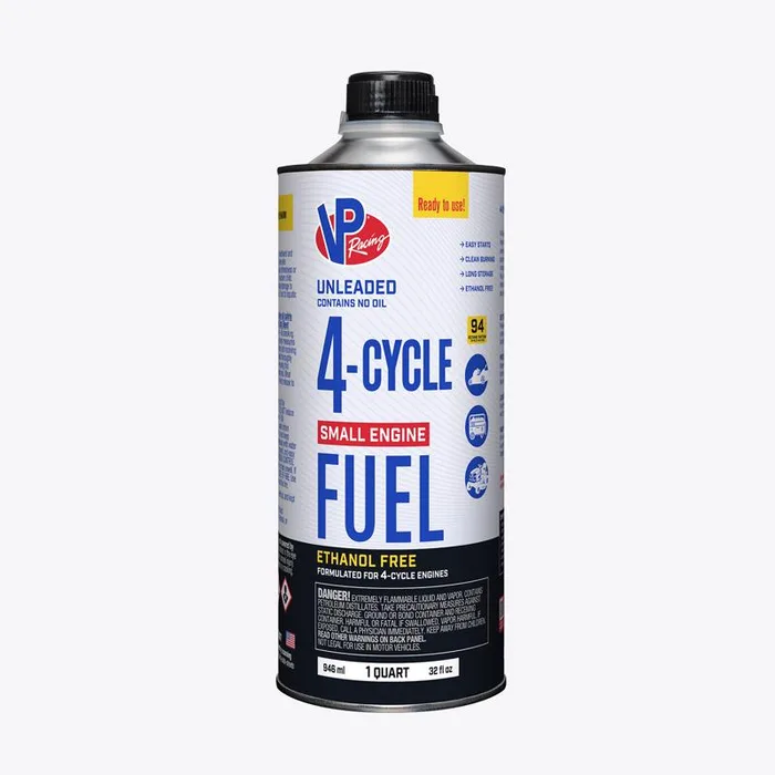 VP Racing Fuels Small Engine Ethanol-Free 4-Cycle Small Engine Fuel 1 qt (Pack of 8)