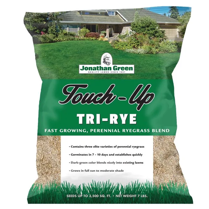 Jonathan Green Touch-Up Perennial Ryegrass Sun or Shade Grass Seed 7 lb
