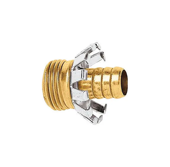 Gilmour 3/4 in. Brass Threaded Male Clinch Coupling (Pack of 10)