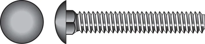 HILLMAN 7/16 in. X 2-1/2 in. L Zinc-Plated Steel Carriage Bolt 50 pk