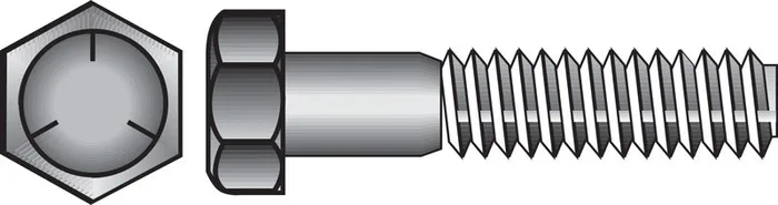 HILLMAN 1/4 in. D X 1-3/4 in. L Heat Treated Zinc Steel Hex Head Cap Screw 100 pk
