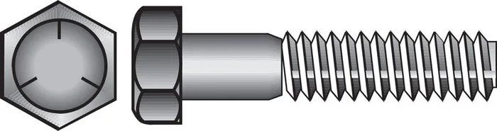 HILLMAN 1/4 in. D X 2-1/4 in. L Heat Treated Zinc Steel Hex Head Cap Screw 100 pk