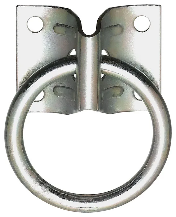 National Hardware 1.2 Ga. Hitch Ring With Plate For Calf 1 pk (Pack of 10)