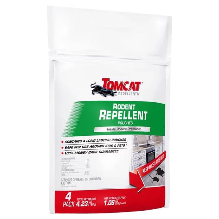 Tomcat Animal Repellent Pouch For Rodents (Pack of 8)