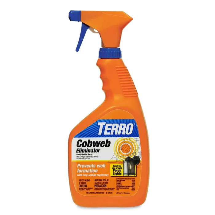 TERRO Cobweb Eliminator Liquid For Spiders 32 oz