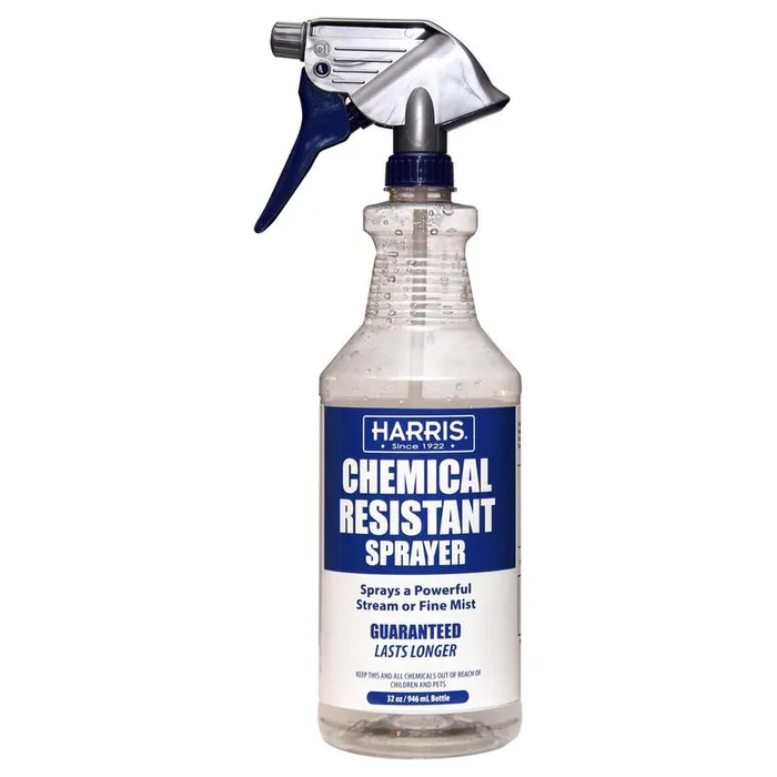 Harris Chemical Resistant 32 oz Mister/Sprayer Spray Bottle (Pack of 12)