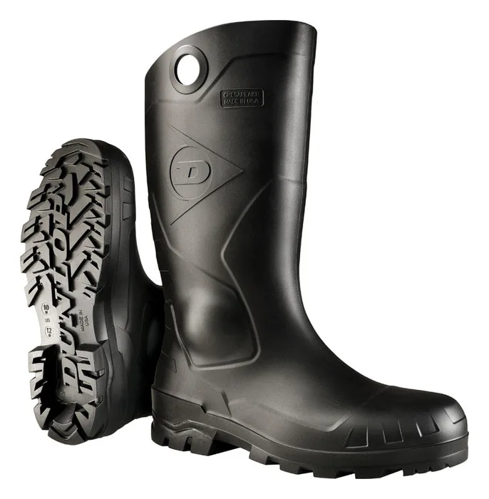 Dunlop Chesapeake Waterproof Boots 9 US Black 1 pair Waterproof