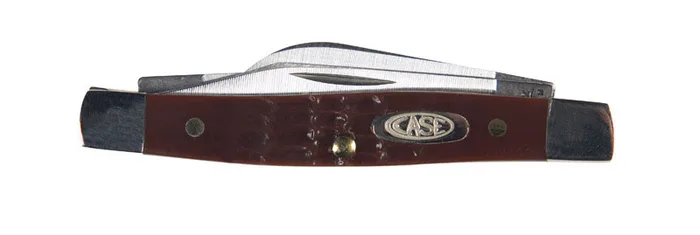 Case Stockman Brown Stainless Steel 3-4 in. Pocket Knife