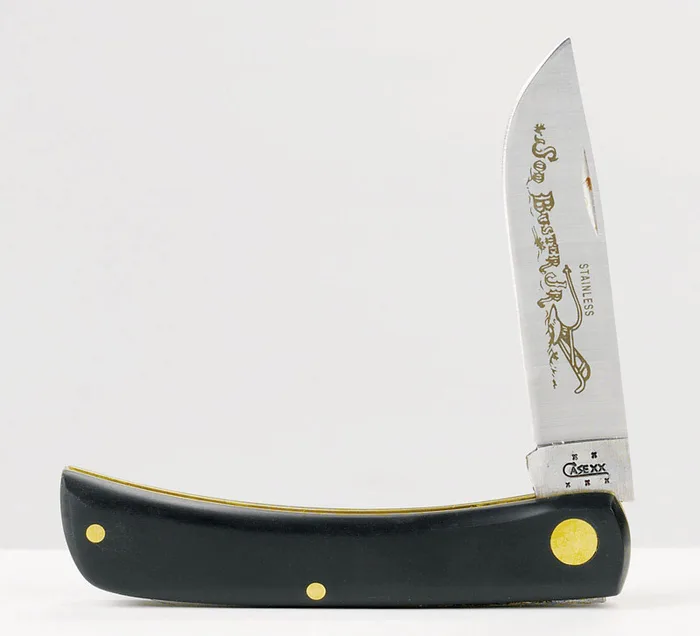 Case Sod Buster Jr Black Stainless Steel 3-4 in. Pocket Knife