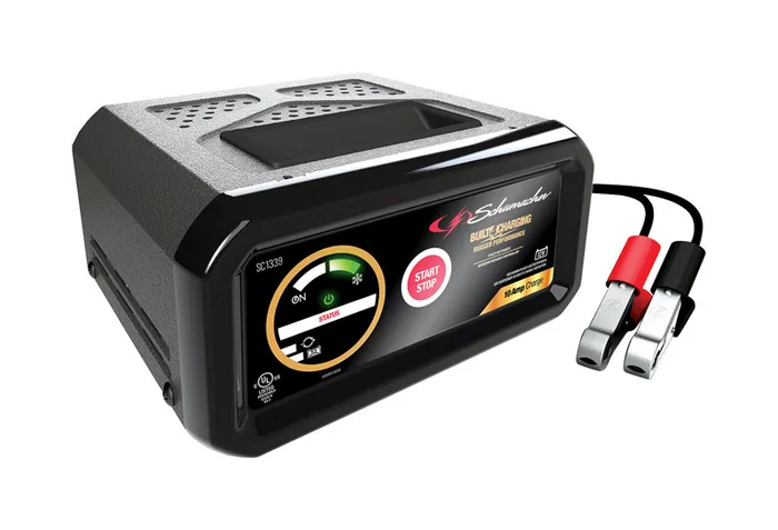 Schumacher Automatic 12 V 10 amps Battery Charger (Pack of 2)