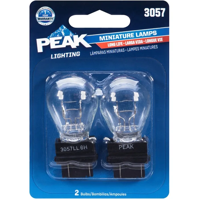 Peak Incandescent Parking/Stop/Tail/Turn Miniature Automotive Bulb 3057