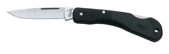 Case Mini Blackhorn Black Stainless Steel 3-4 in. Pocket Knife
