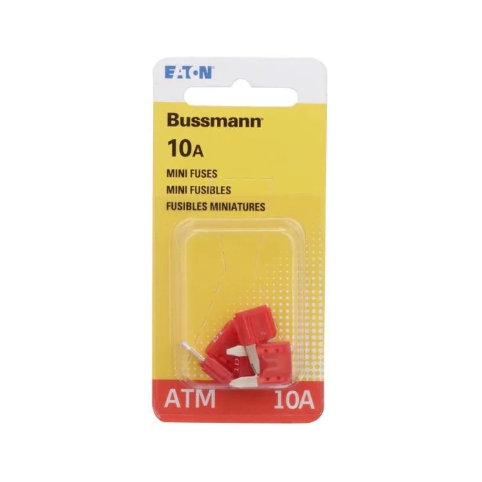 Bussmann 10 amps ATM Red Blade Fuse 5 pk