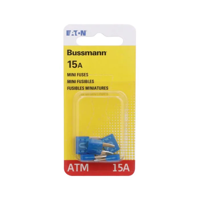 Bussmann 15 amps ATM Blue Blade Fuse 5 pk