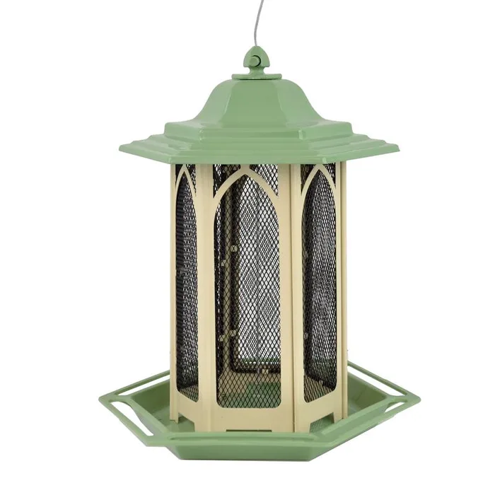 Perky-Pet Wild Bird and Finch 3.5 lb Metal/Plastic Gazebo Bird Feeder (Pack of 2)