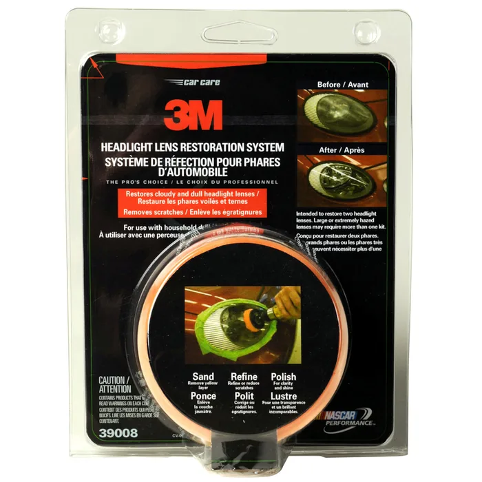 3M Headlight Restorer Kit