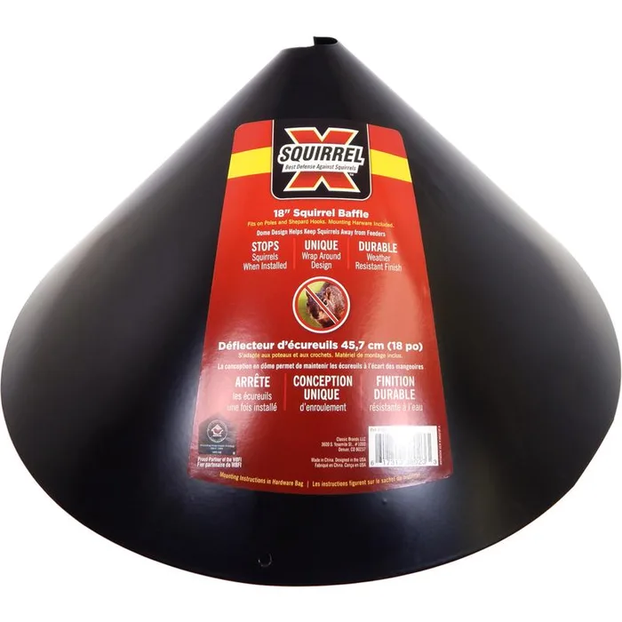 Stokes Select 7.25 in. H X 18 in. W X 18 in. D Squirrel Baffle