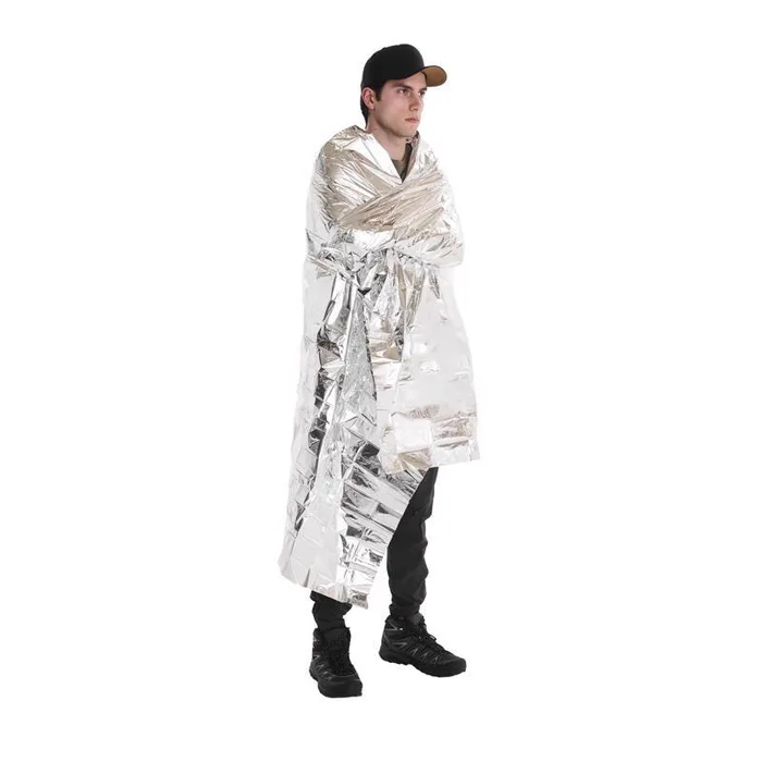 Coghlan's Silver Survival Blanket 6.000 in. H X 52-1/2 in. W X 82-1/2 in. L 1 pk