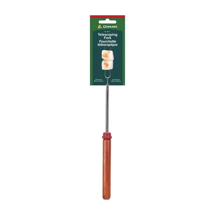 Coghlan's Silver Telescoping Fork 1/2 in. W X 34 in. L 1 pk