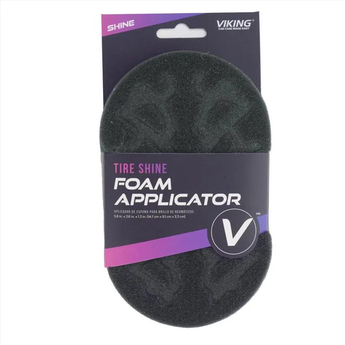 Viking 5.8 in. L X 3.6 in. W Foam Tire Shine Applicator 1 pk