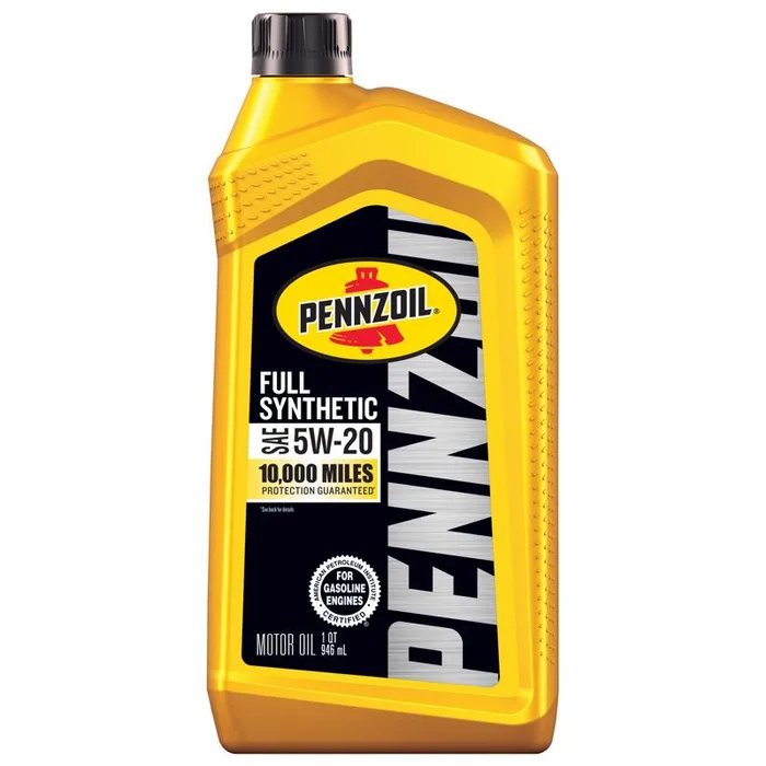 Pennzoil 5W-20 Gasoline Synthetic Motor Oil 1 qt 1 pk (Pack of 6)