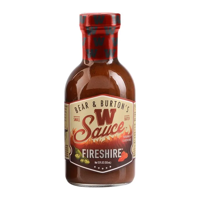 Bear & Burton's The W Sauce Fireshire Sauce 12 oz (Pack of 6)