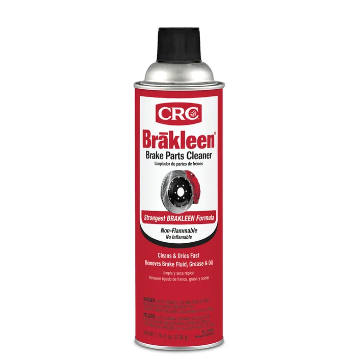 CRC Brakleen Chlorinated Nonflammable Brake Parts Cleaner 19 oz (Pack of 12)