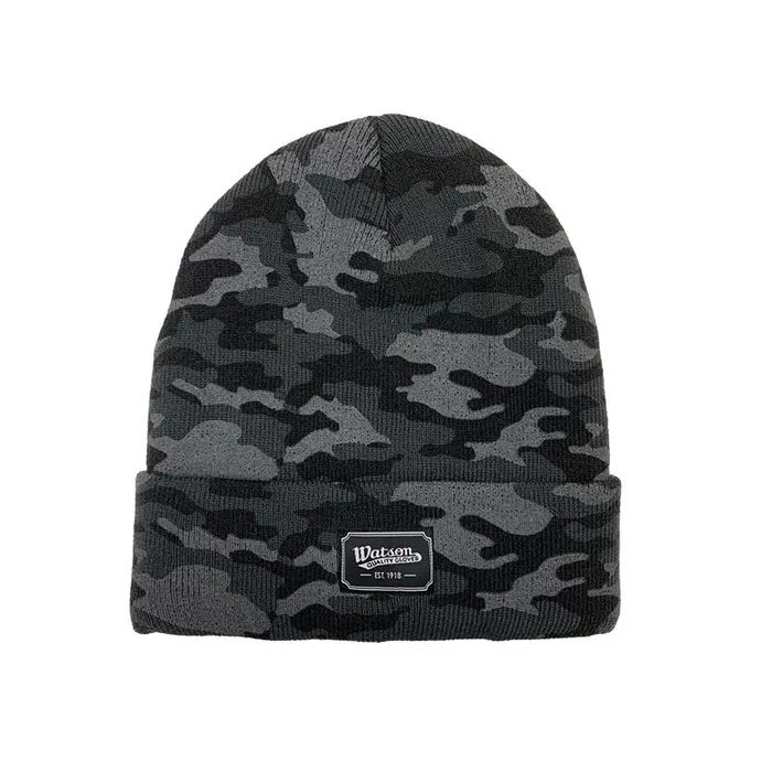 Watson Gloves Beanie Grey Camo One Size Fits Most