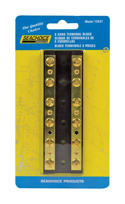 Seachoice Terminal Block Brass