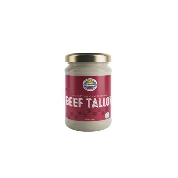 Cornhusker Kitchen Beef Tallow Oil 14 oz Bottle (Pack of 6)
