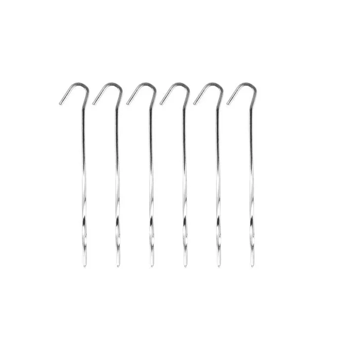 Coghlan's Silver Skewer Pegs 8.625 in. H X 2.875 in. W X 7 in. L 6 pk