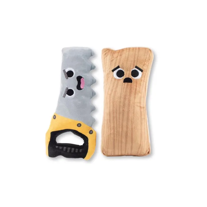 Pet Shop by Fringe Studio Wagsdale For Dog Multicolored I Saw That Dog Toy 2 pk