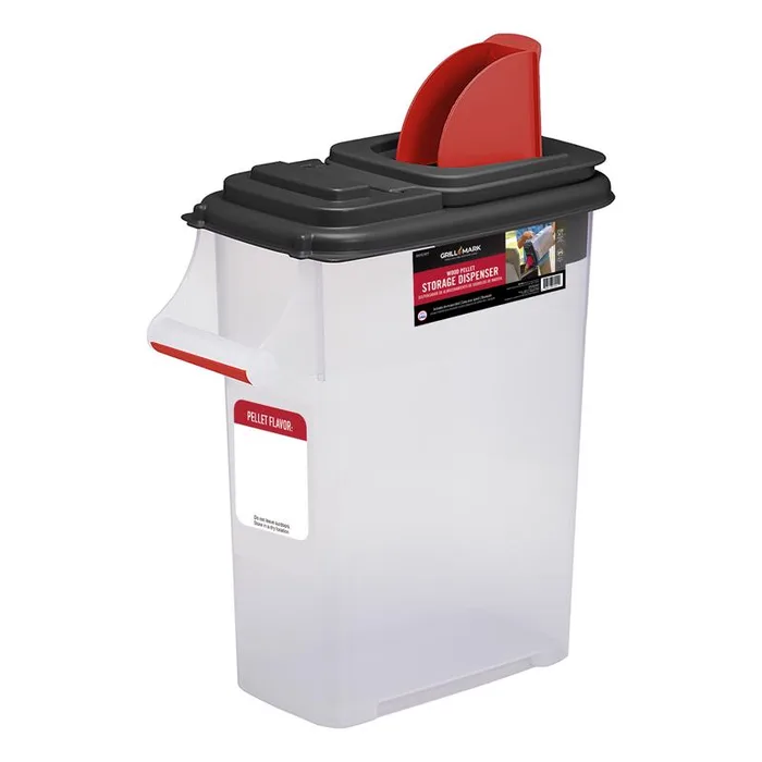 Grill Mark Polypropylene Storage Bin/Lid 20 lb. cap. 19 in. L X 10 in. W 1 pk (Pack of 3)
