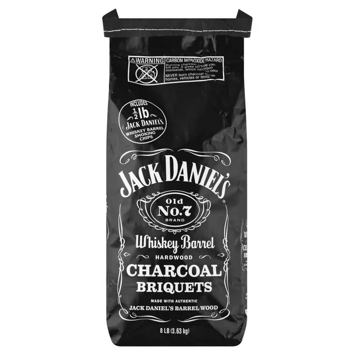 Jack Daniel's All Natural Whiskey Barrel Charcoal Briquettes 8 lb
