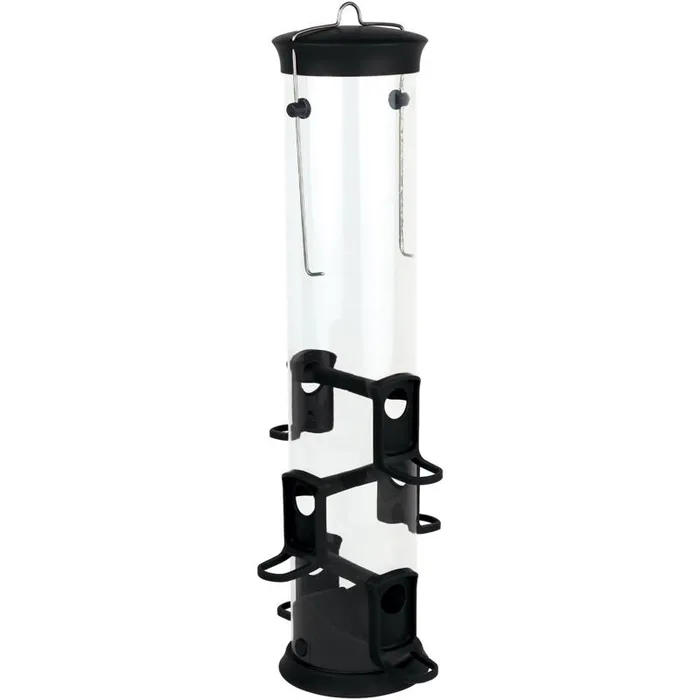 Nature's Way 2.1 qt Plastic Tube Bird Feeder (Pack of 4)