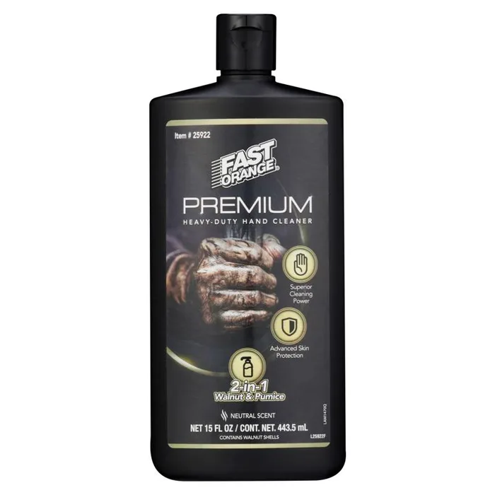 Permatex Fast Orange Neutral Scent Heavy Duty Hand Cleaner 15 oz (Pack of 12)