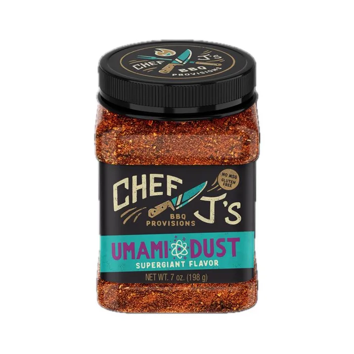 Chef J's BBQ Provisions Umami Dust BBQ Rub 7 oz