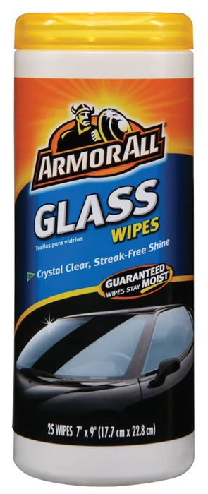 Armor All Auto Glass Cleaner Wipes 25 ct