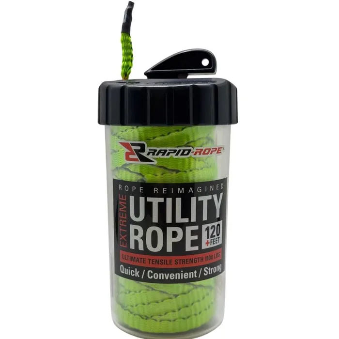 Rapid Rope 3/8 in. D X 120 linear ft L Neon Green Braided Polyester Rope