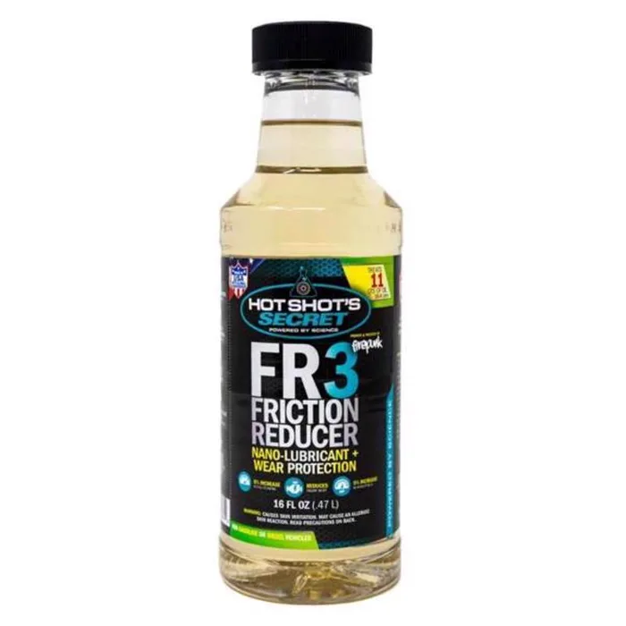 Hot Shot's Secret FR3 Friction Reducer Oil Additive 16 fl. oz.